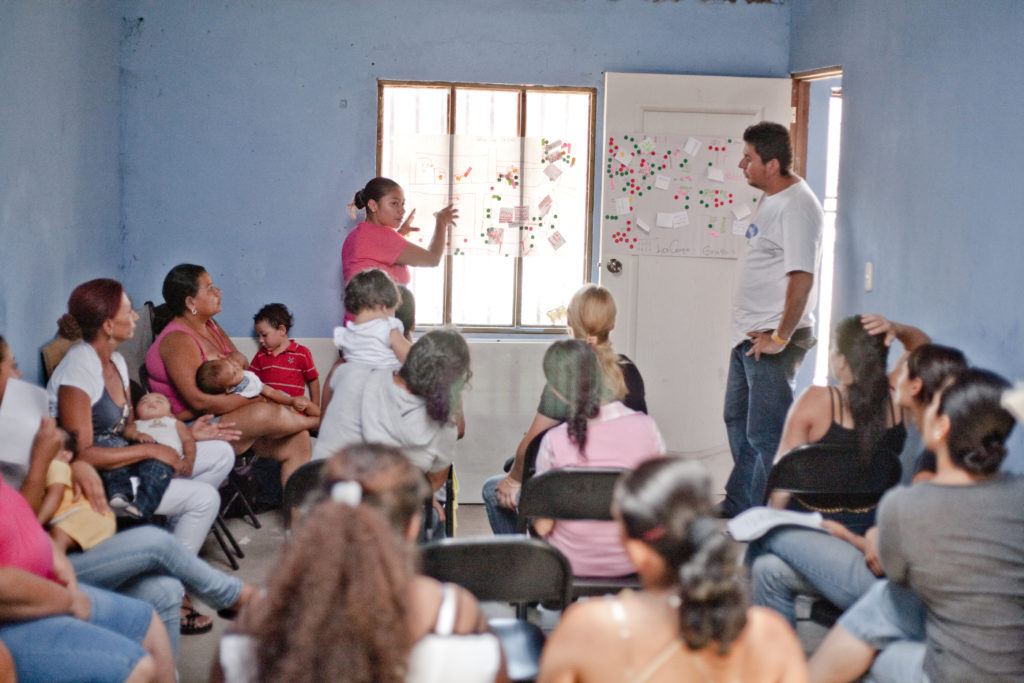 Community workshop on food and water security in San Jose, Costa Rica